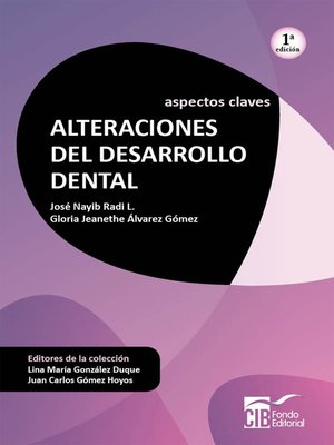 cover image of Alteraciones del desarrollo dental